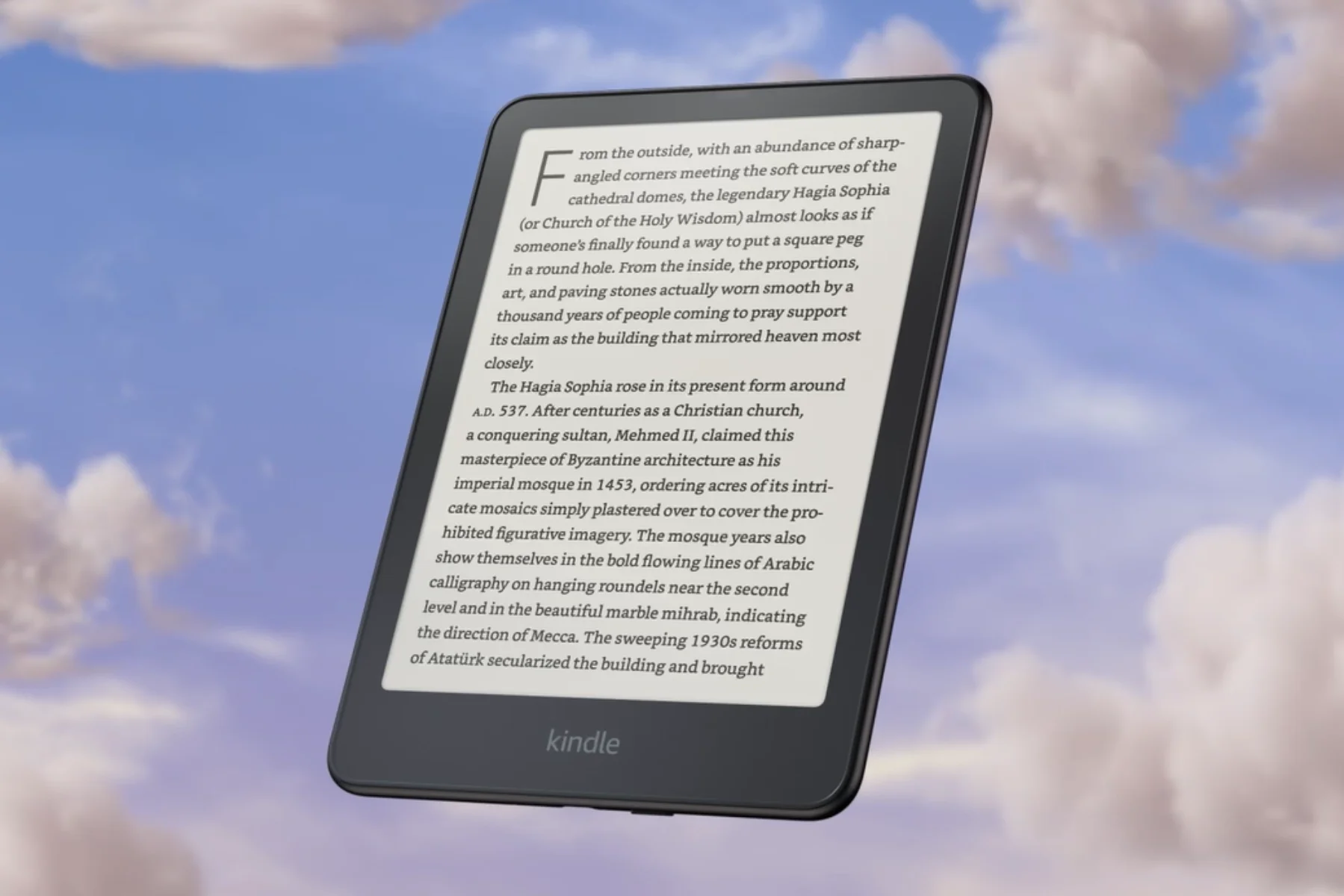 Čítačka elektronických kníh Amazon Kindle Paperwhite Signature mbk vstavane osvetlenie