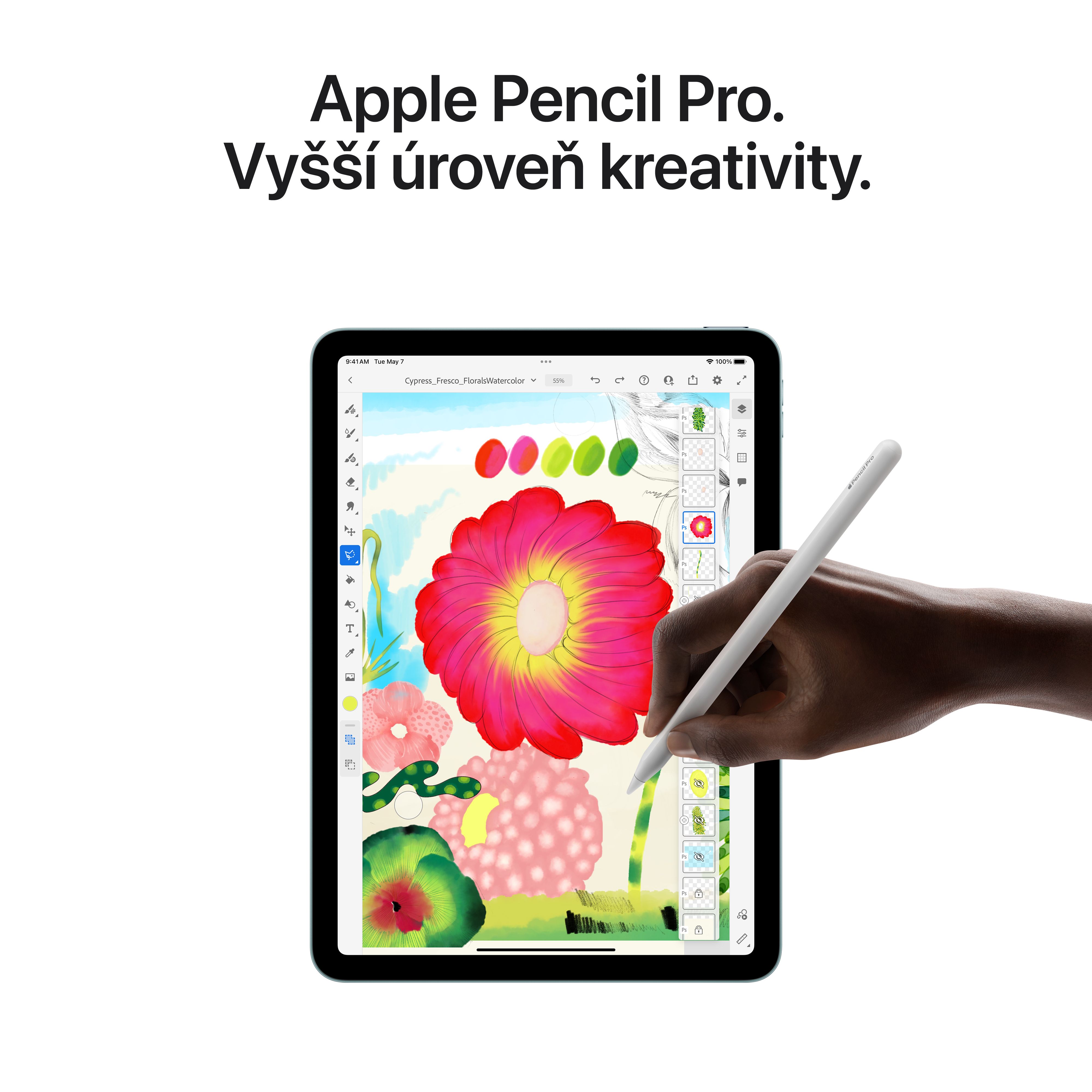 iPad Air 13 Cell M2 apple pencil pro