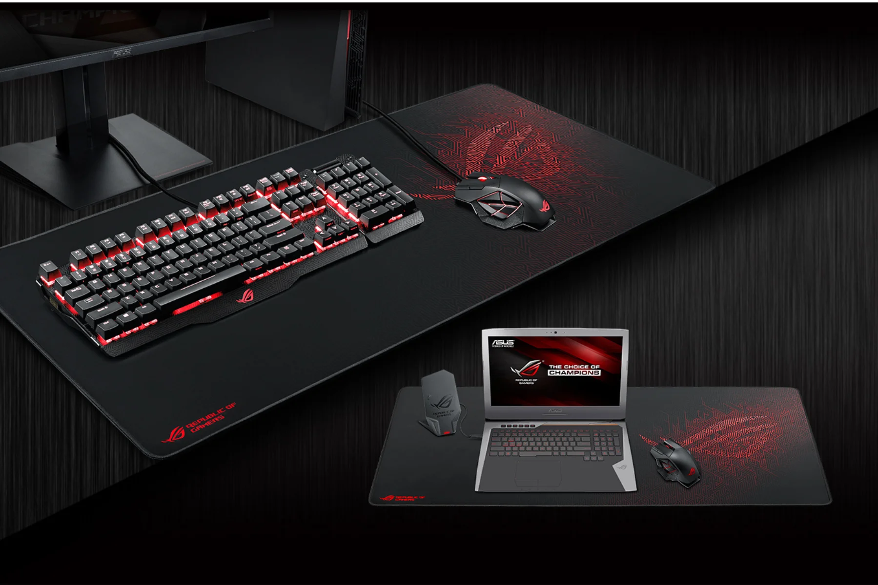 Herná podložka pod myš ASUS ROG Sheath velke rozmery