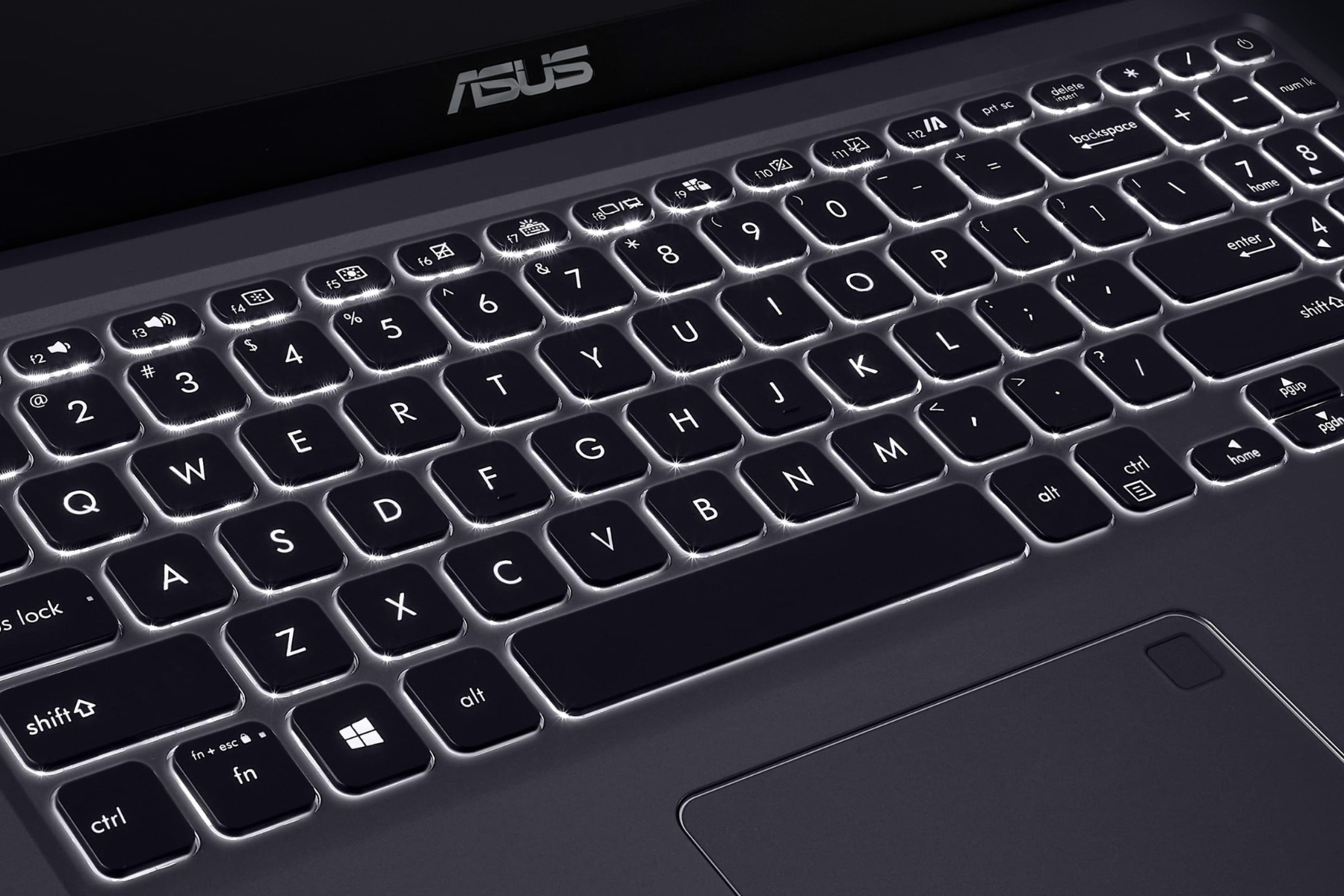 Notebook Asus M515DA R7-3700U 8/512 15,6'' S Transparent Silver klavesnica