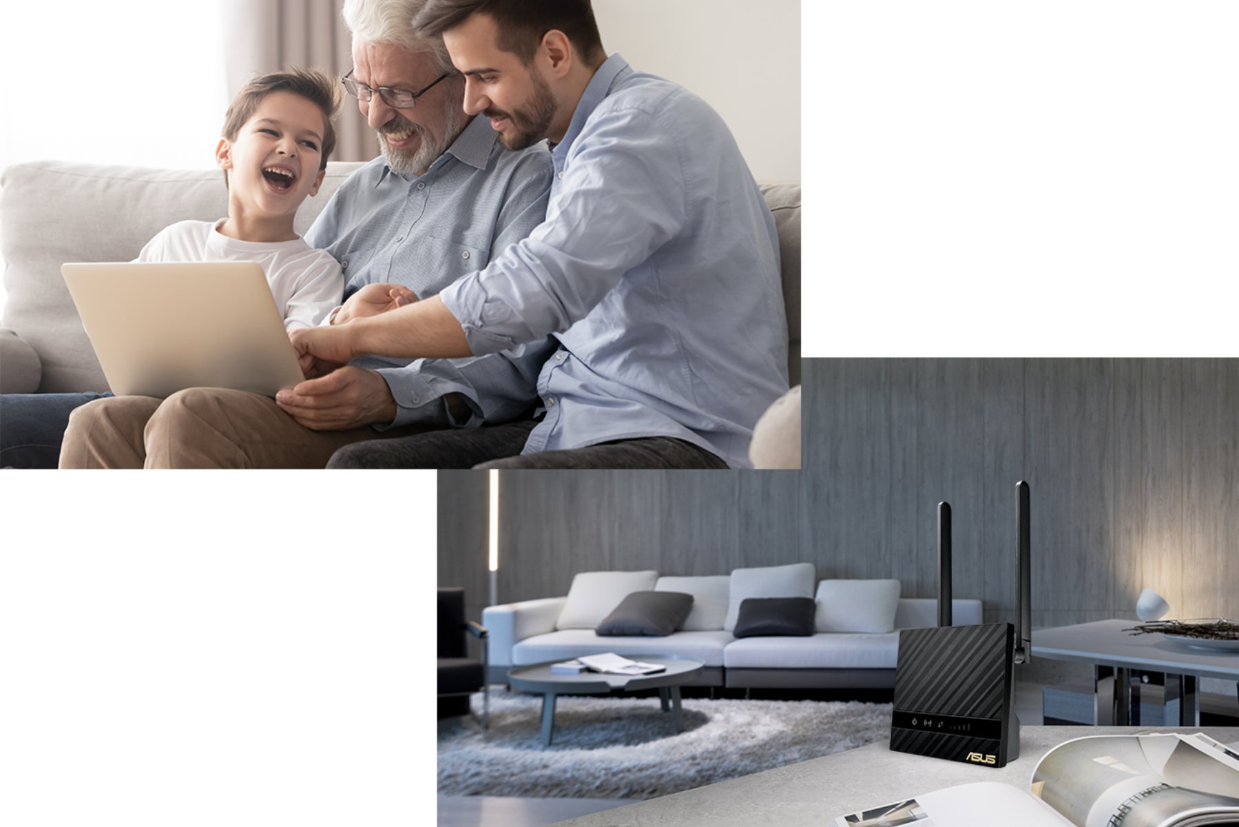 WiFi router Asus 4G-N16 B1 - N300 LTE 5,3x rychlejsie