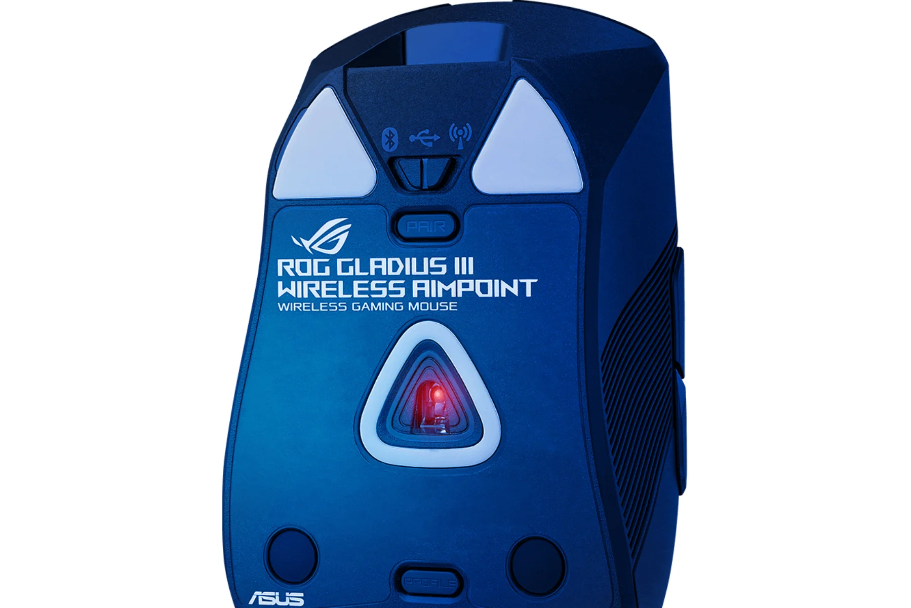 Asus ROG GLADIUS III Wireless Aimpoint bezdr&ocirc;tov&aacute; my&scaron; White dokonala presnost