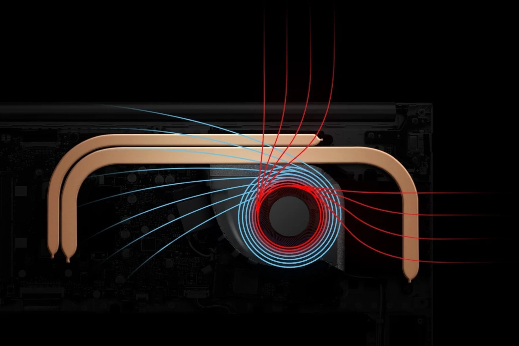 Notebook Asus Vivobook 15 M1502YA-NJ586W chladenie Ice Blades