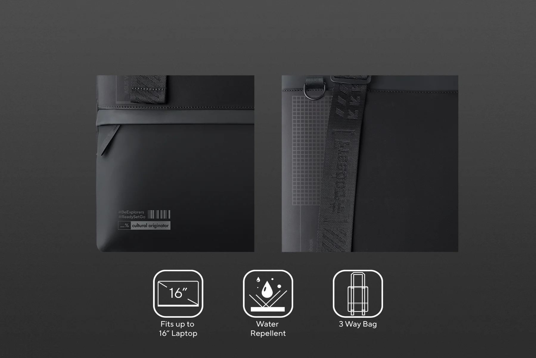 Taška pre notebook ASUS Vivobook 3-in-1 Bag AX4600 elegancia odolnost