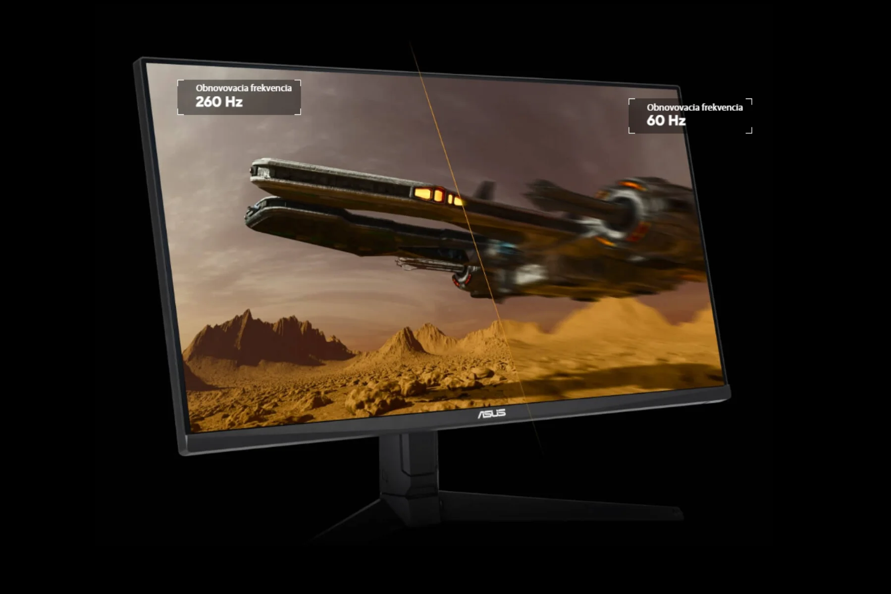 Herný monitor Asus TUF Gaming VG27AQML1A obnovovacia frekvencia doba odozvy