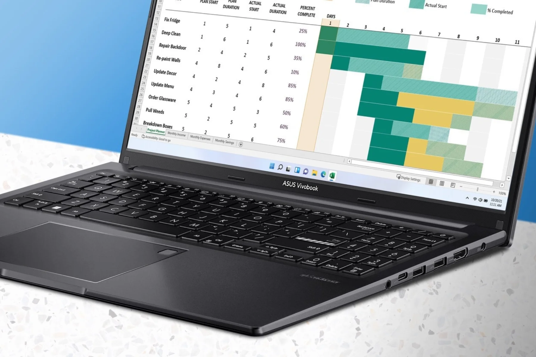 Notebook Asus Vivobook 16 X1605VA-MB1268W klavesnica ergosense