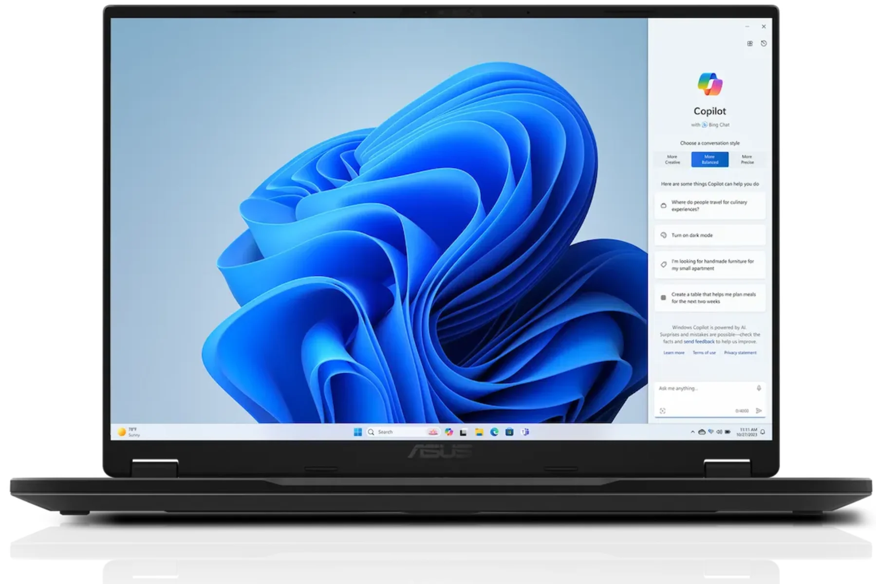 Herný notebook Asus TUF Gaming A14 FA401UU-RG025 copilot