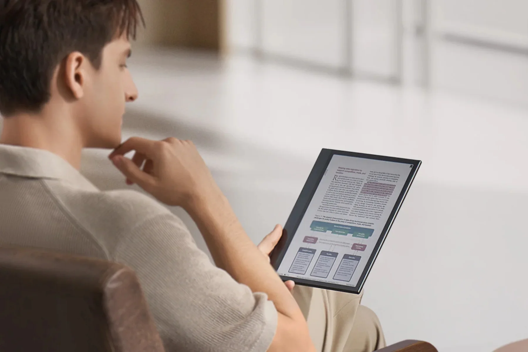 Č&iacute;tačka elektronick&yacute;ch kn&iacute;h Onyx Boox Note Air 4 C aplikacia neoreader