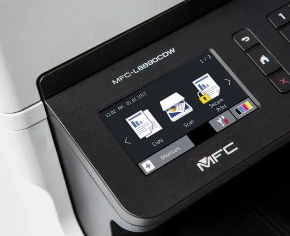 Farebn laserov tlačiareň m vo vbave niekoľko funkci.