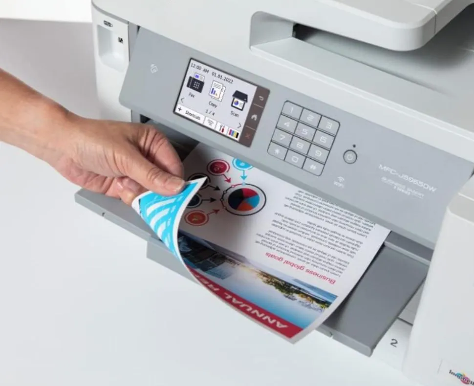 ProfesionálnaA3 farebná atramentová multifunkčná tlačiareň s WiFi