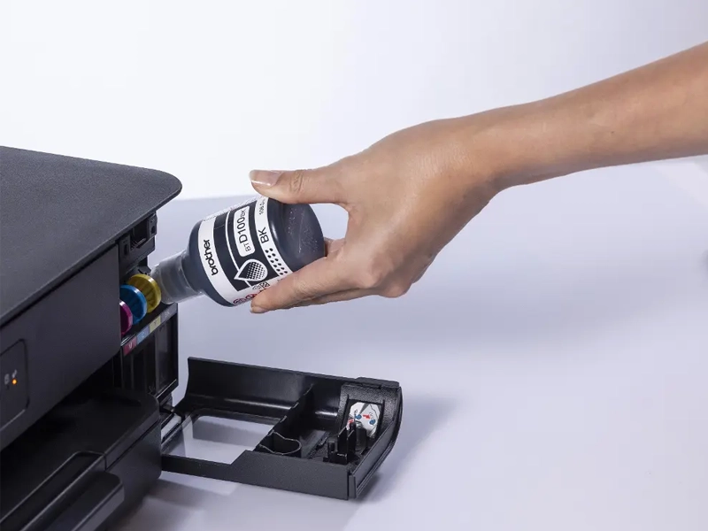 Brother_DCP-T535DW dopĺňanie atramentu