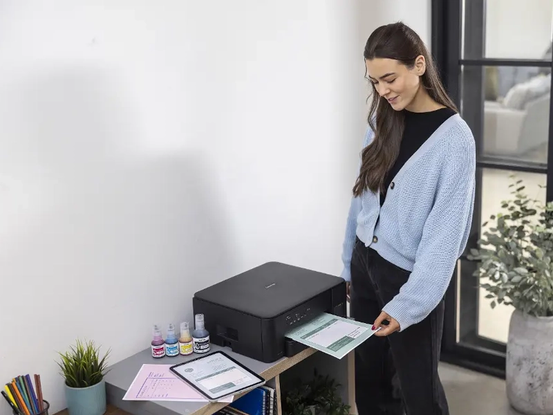 Brother_DCP-T535DW tlač