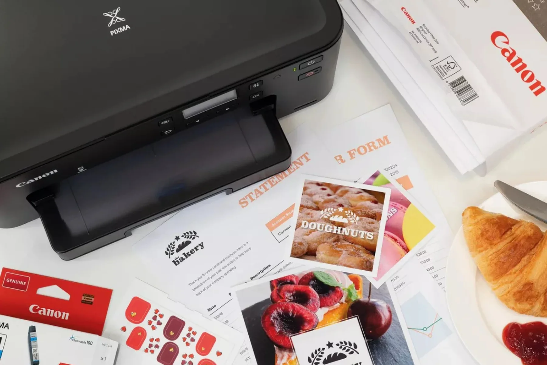 Atramentová farebná multifunkčná tlačiareň Canon PIXMA TS705A kompaktna