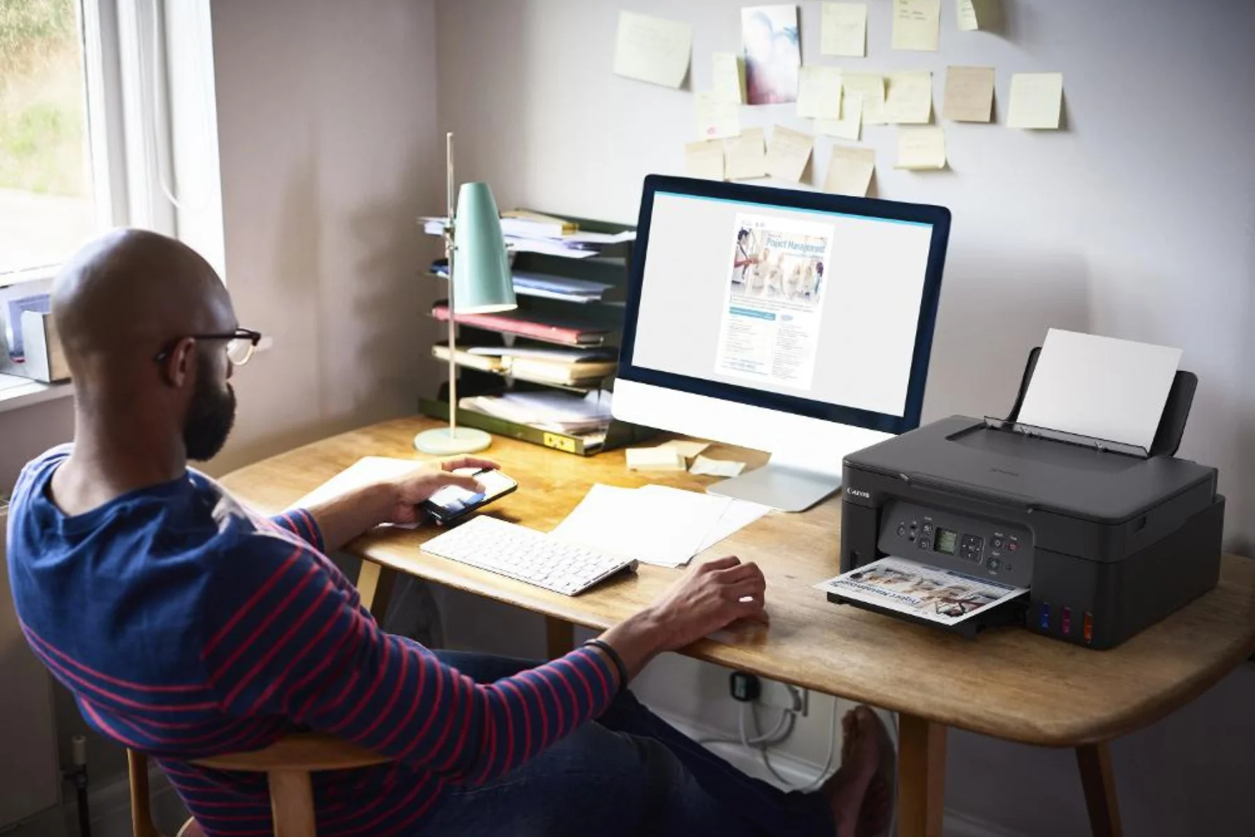 Atramentová farebná multifunkčná tlačiareň Canon Pixma G3470 White rychla tlac usporna