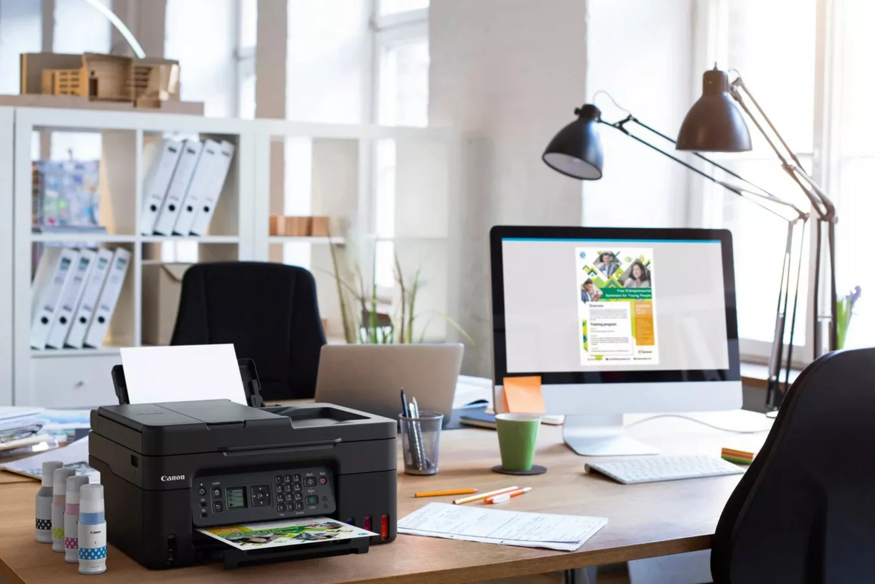 Atramentová farebná multifunkčná tlačiareň Canon PIXMA G4470 rychla tlac usporna