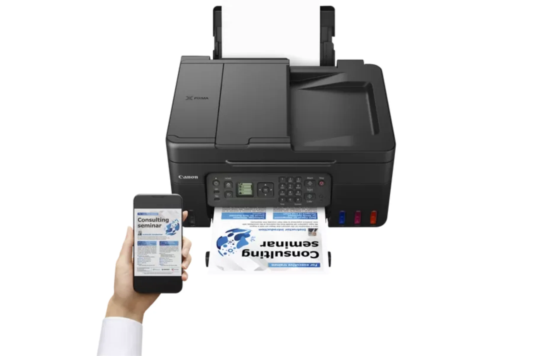 Atramentová farebná multifunkčná tlačiareň Canon PIXMA G4470 bezdrotove pripojenie