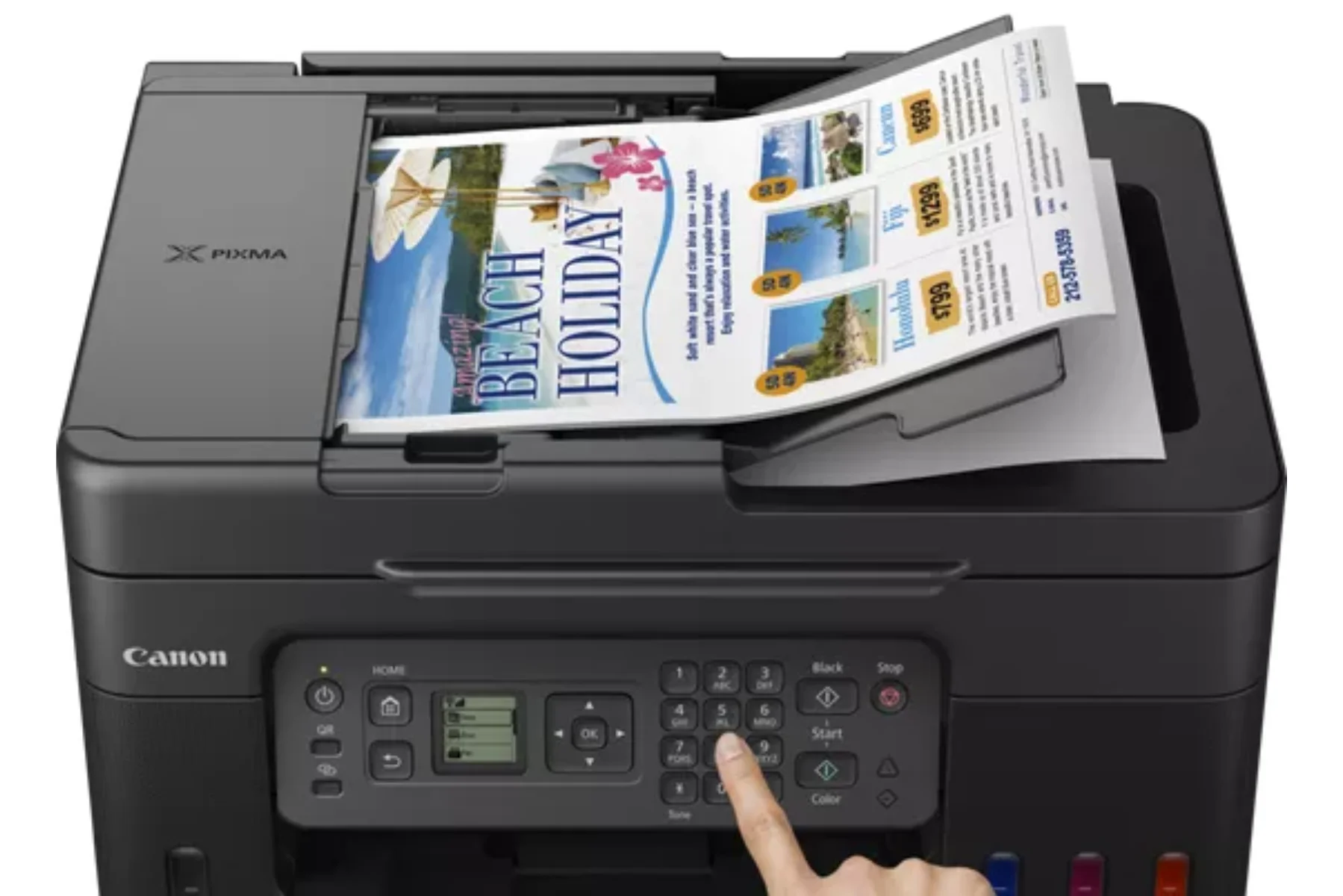 Atramentová farebná multifunkčná tlačiareň Canon PIXMA G4470 jednoducha obsluha