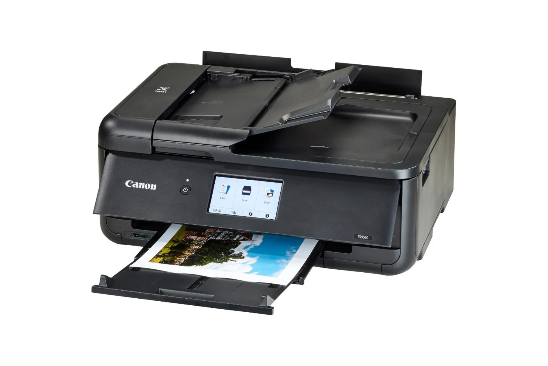 Atramentová farebná multifunkčná tlačiareň Canon PIXMA TS9550A pripojenie