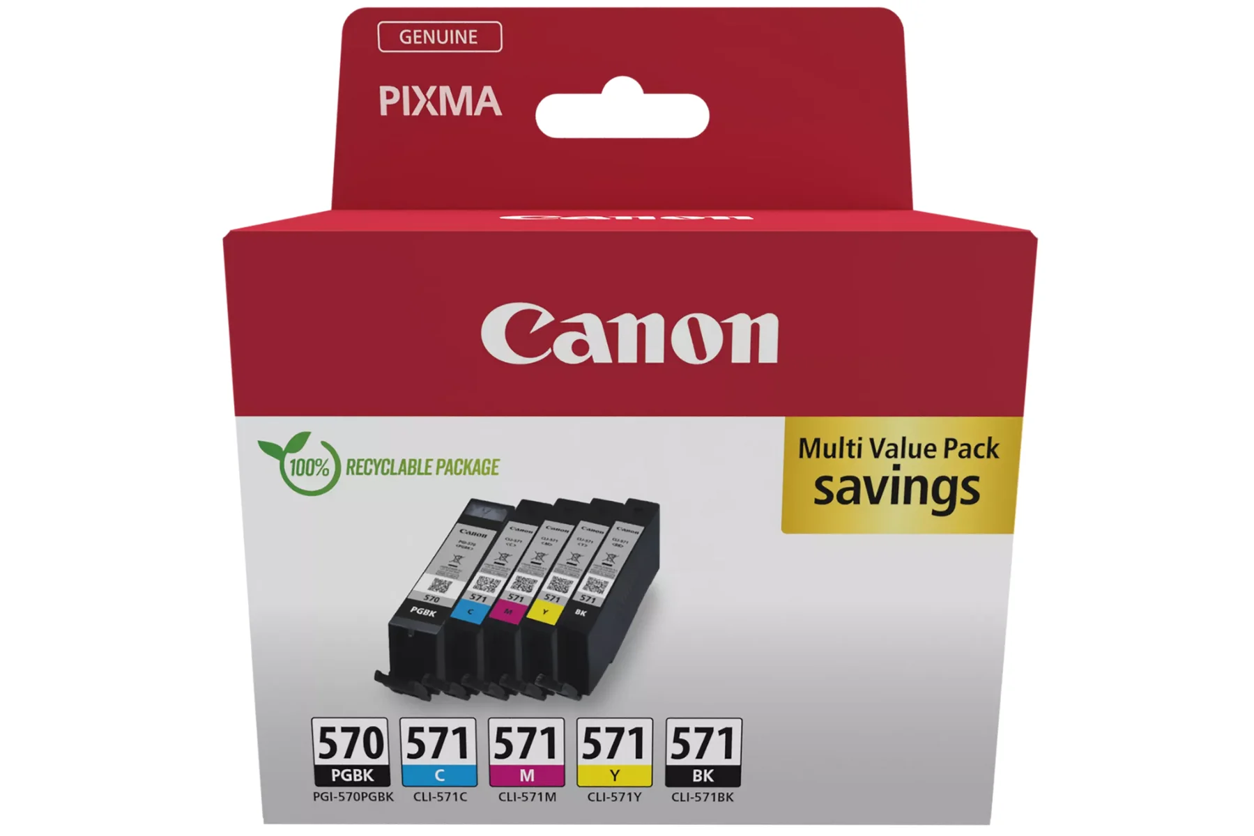 Originálny multipack tonerov Canon PGI-570/CLI-571 kvalita
