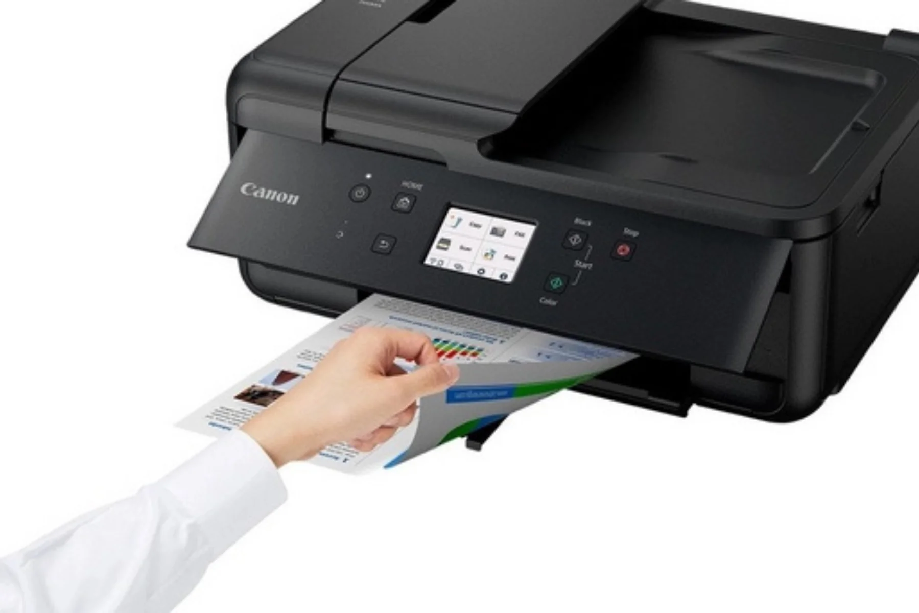 Atramentová farebná multifunkčná tlačiareň Canon PIXMA TR7650 kvalitne vytlacky uspora