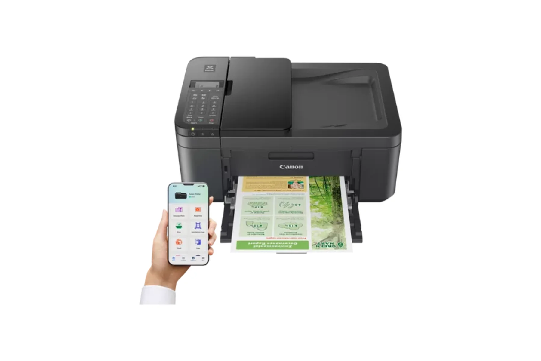 Atramentová farebná multifunkčná tlačiareň Canon PIXMA TR4755i canon print aplikacia