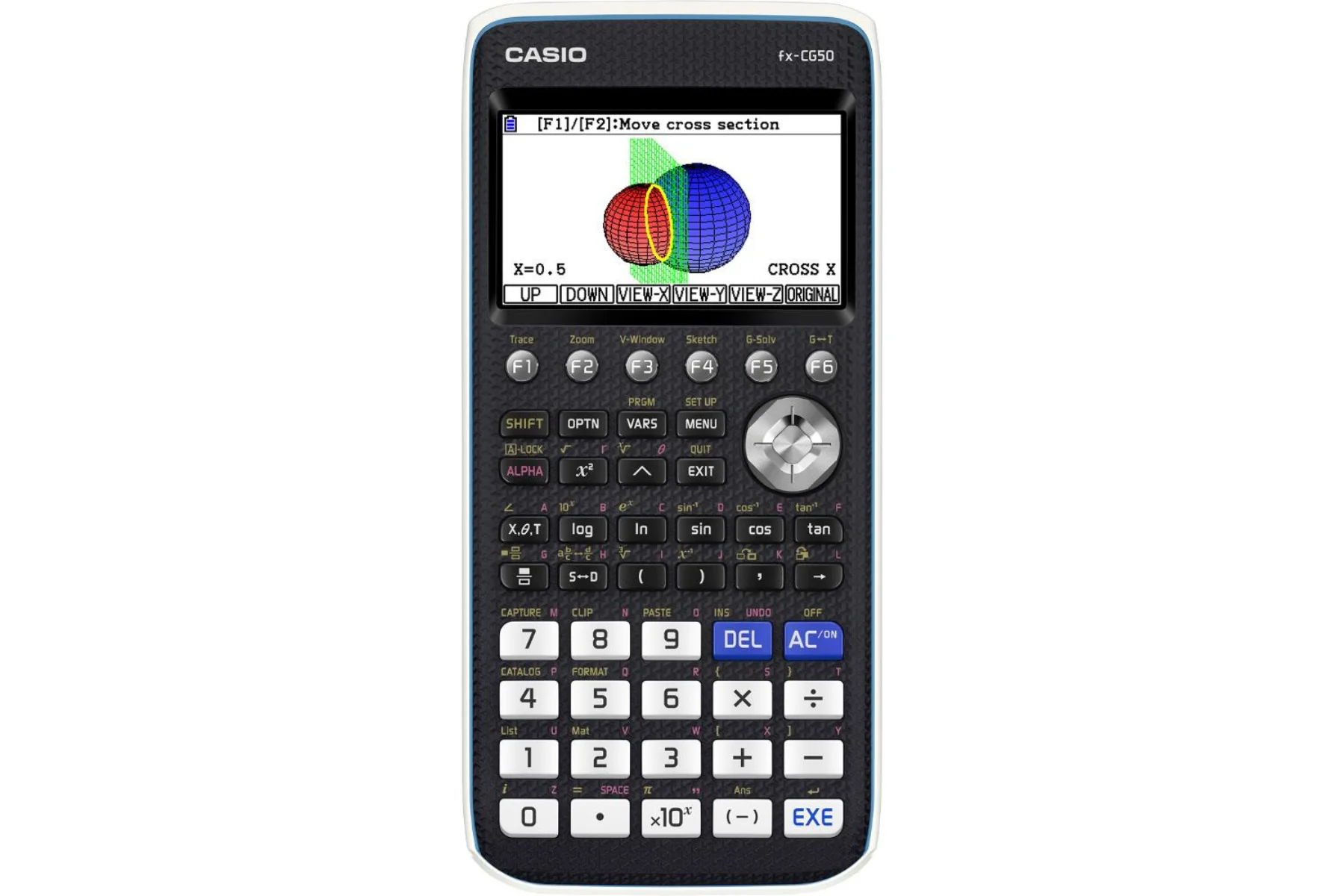 Grafick&aacute; kalkulačka Casio FX CG50 prenosna vykonne funkcie