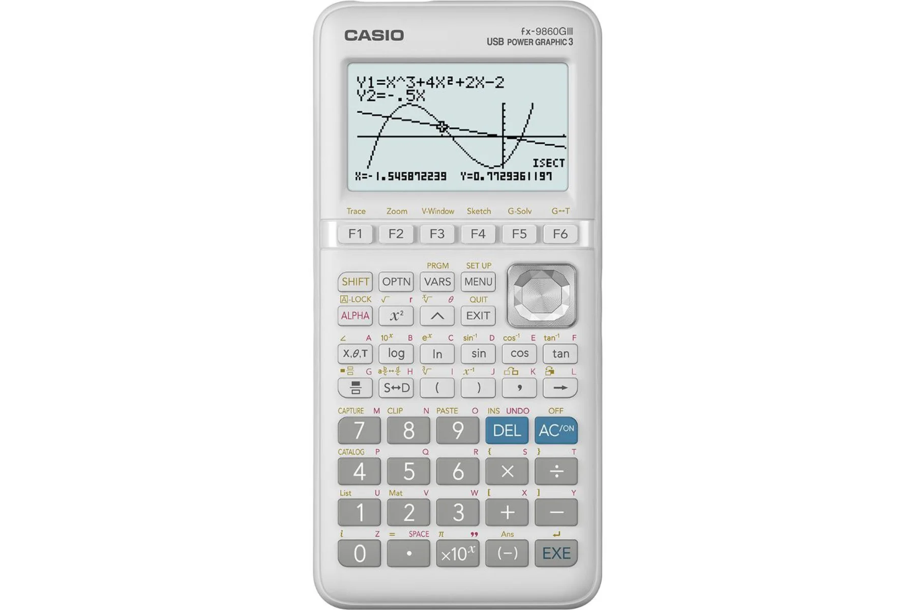 Grafická programovateľná kalkulačka Casio FX 9860G III vedecke vypocty