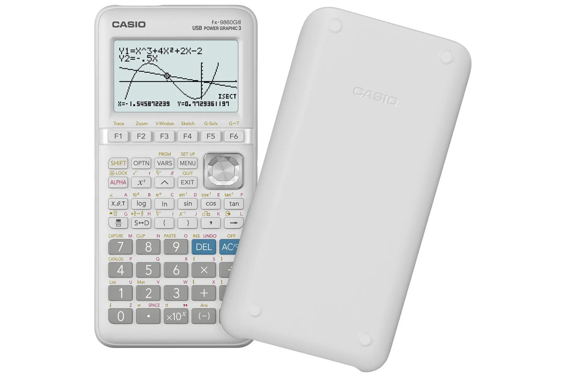 Grafická programovateľná kalkulačka Casio FX 9860G III statisticke financne funkcie