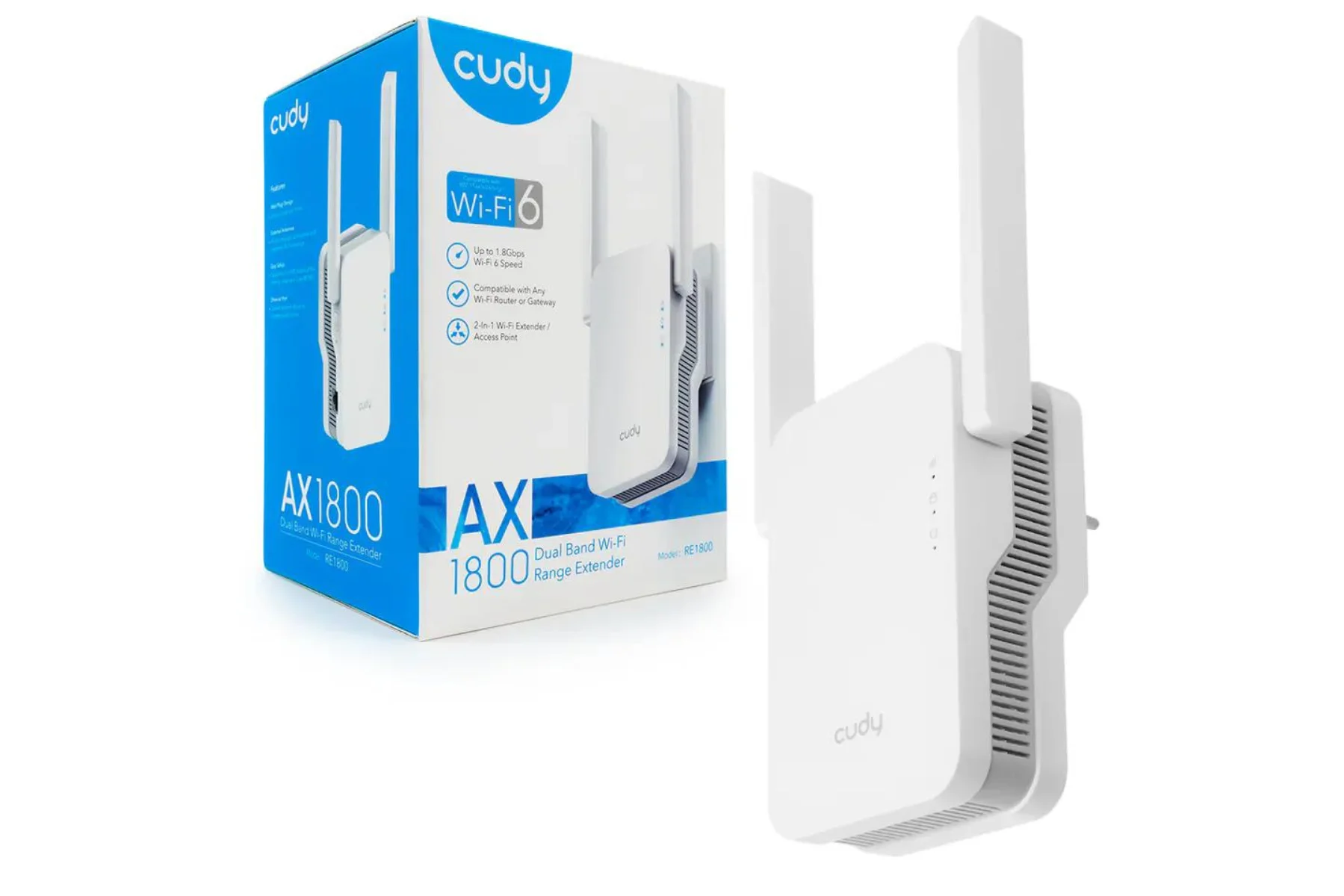 Cudy AX1800 Wi-Fi 6 Range Extender kompatibilita
