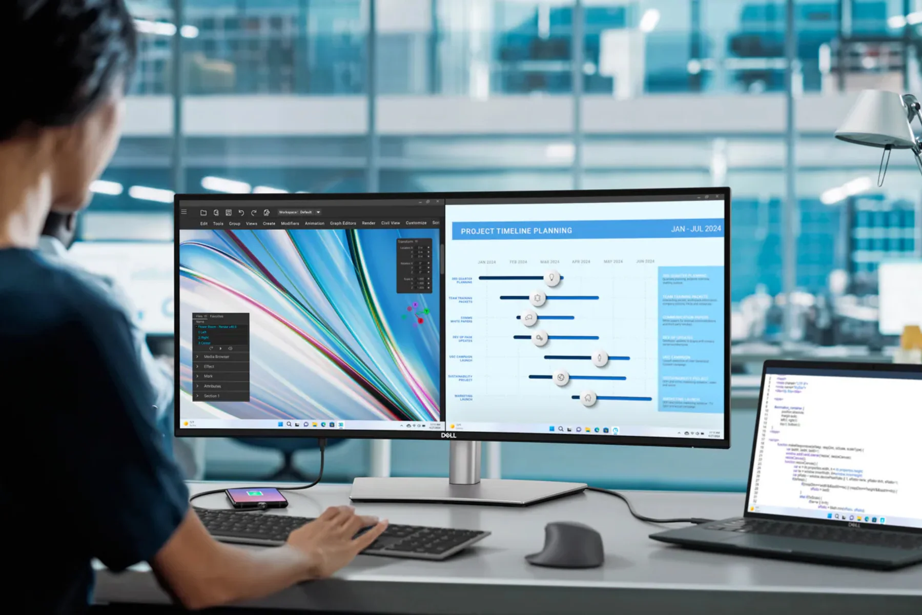 Monitor Dell U3425WE pre pracu aj zabavu