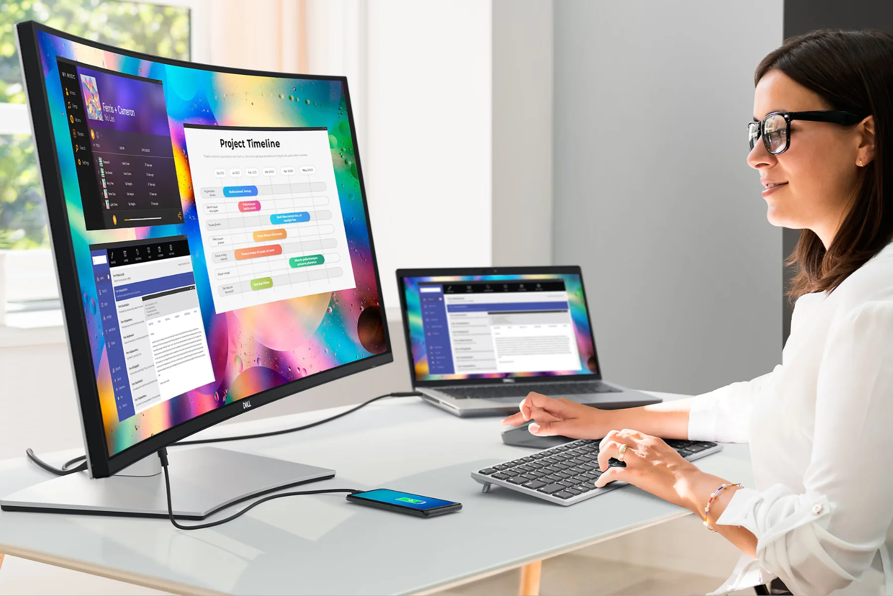 Monitor Dell U3223QZ zive farby