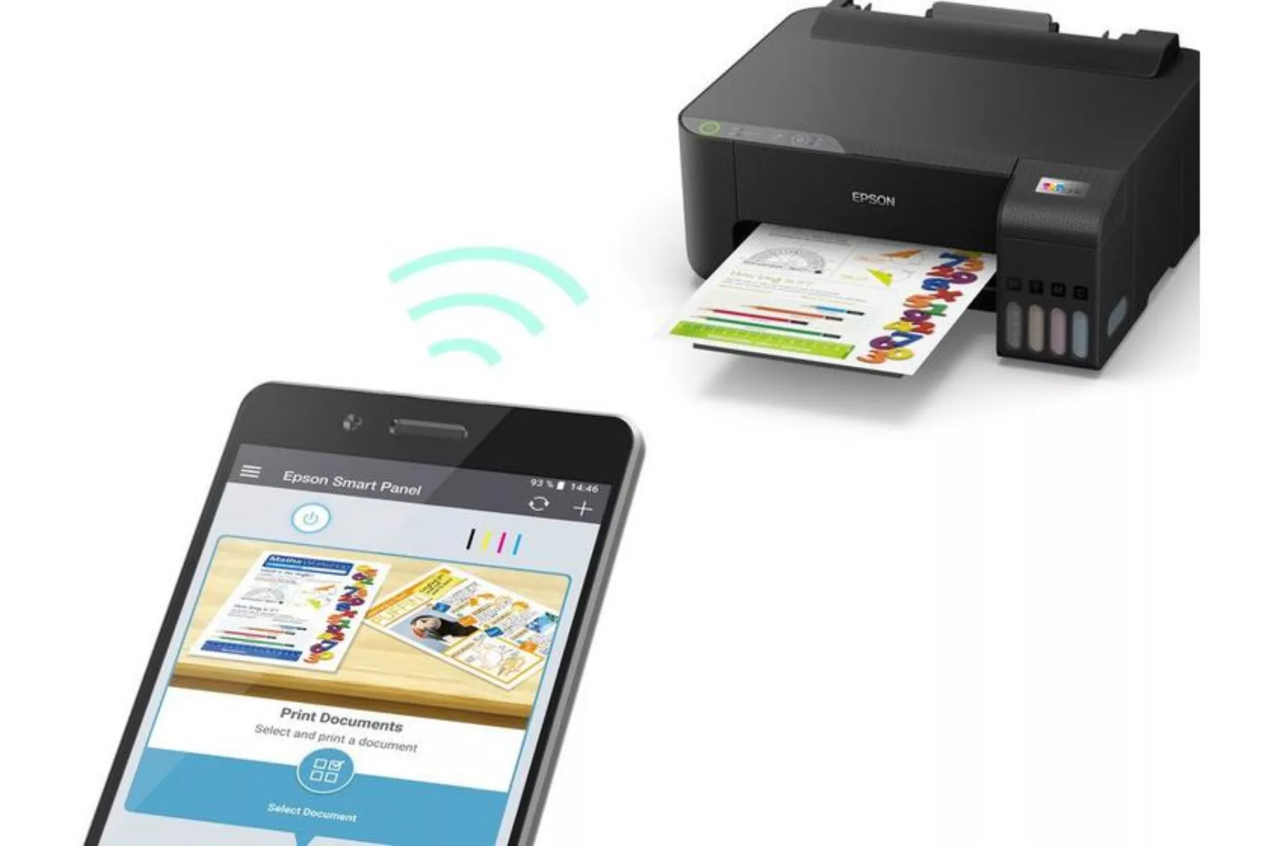 Atramentov&aacute; tlačiareň Epson EcoTank L3560 smart panel