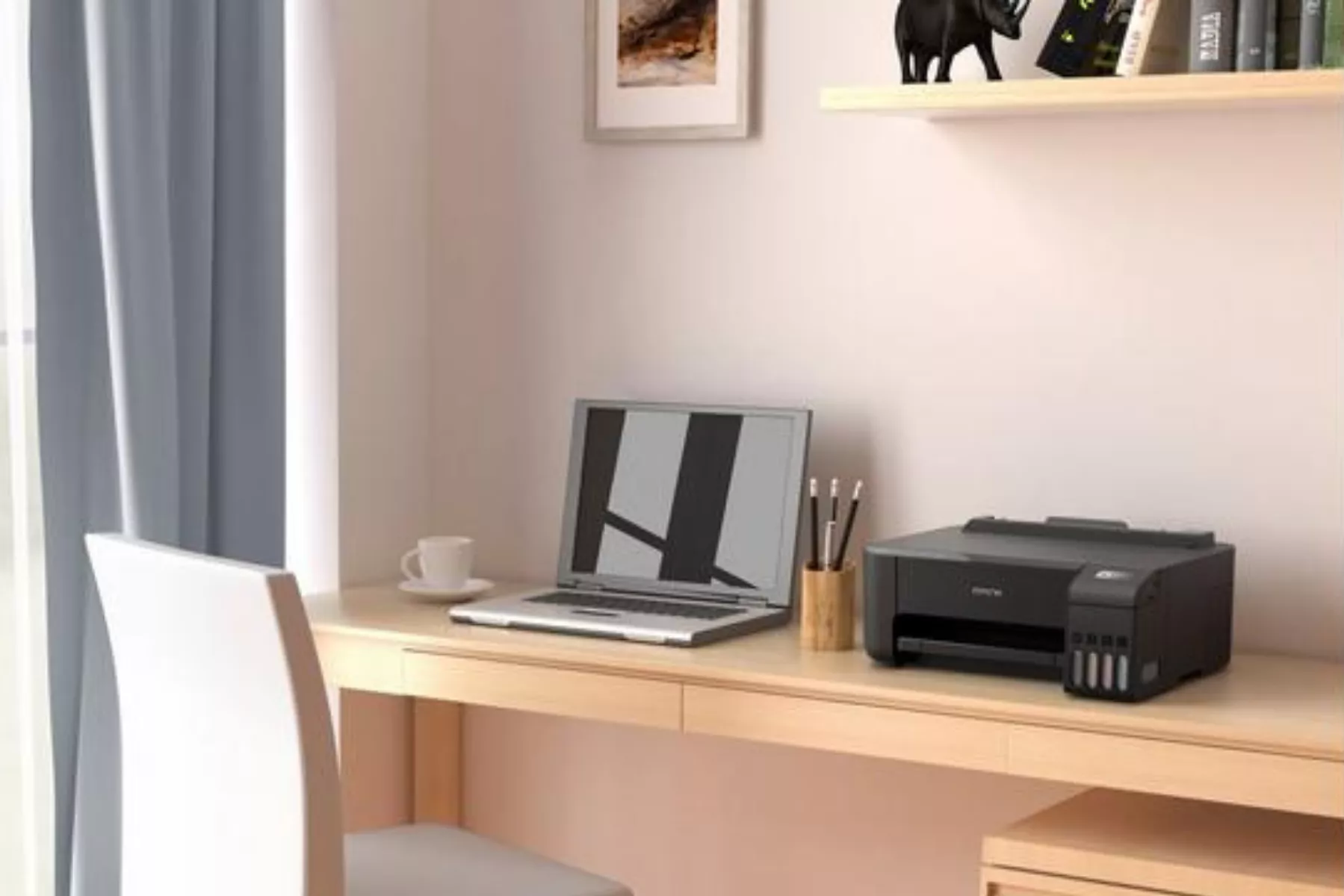 Atramentov&aacute; tlačiareň Epson EcoTank L3560 LCD obrazovka