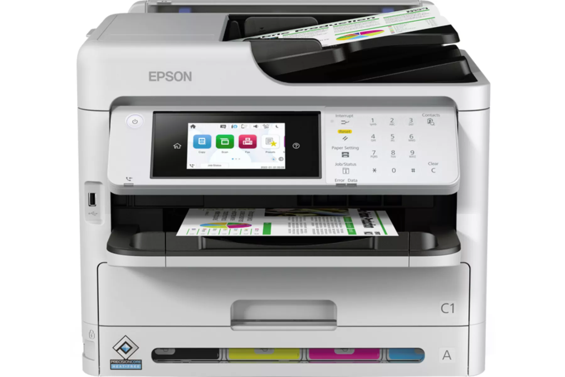 Atramentov&aacute; multifunkčn&aacute; tlačiareň Epson WorkForce Pro WF-C5890DWF uvod
