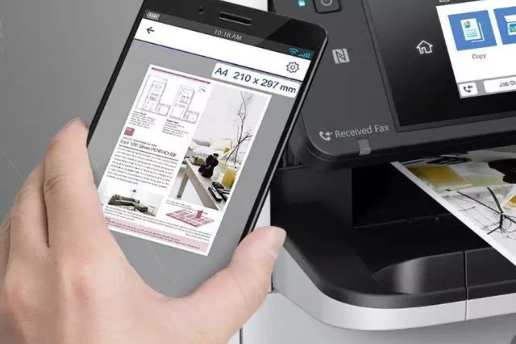 Atramentová multifunkčná tlačiareň Epson WorkForce WF-C5390DW pre podniky