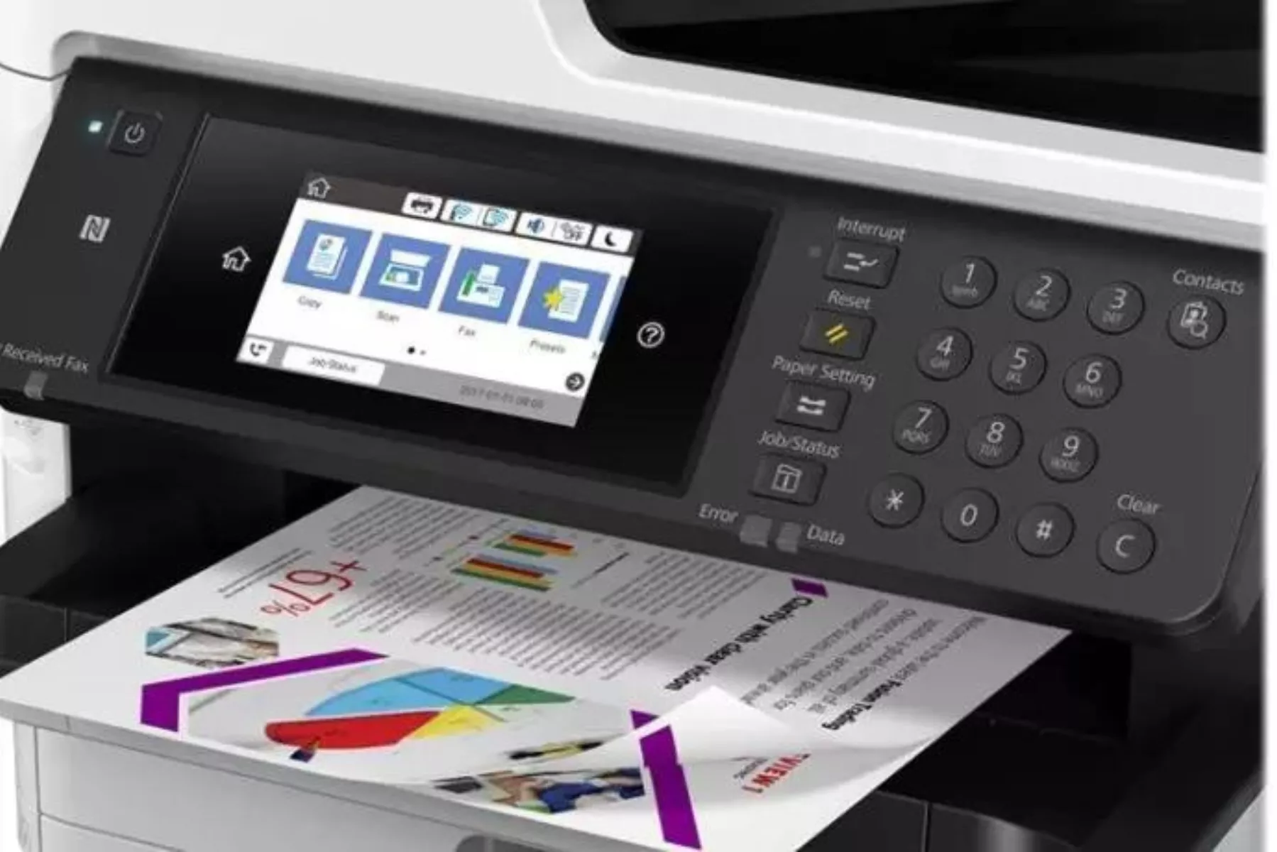 Atramentov&aacute; multifunkčn&aacute; tlačiareň Epson WorkForce Pro WF-C5890DWF produktivita