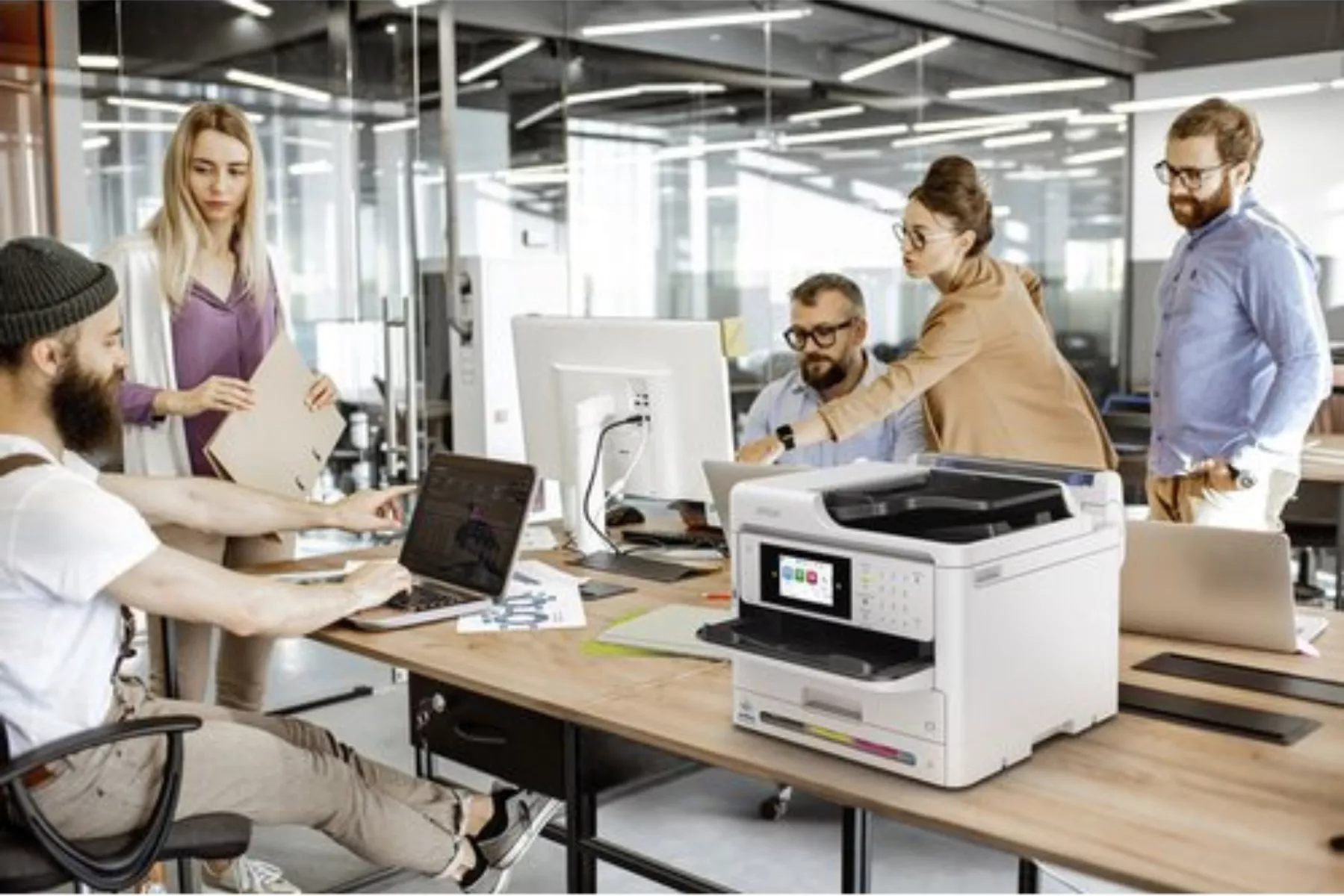 Atramentov&aacute; multifunkčn&aacute; tlačiareň Epson WorkForce Pro WF-C5890DWF uspora