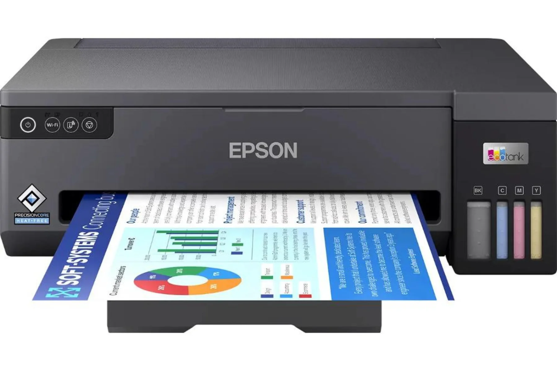 Atramentová tlačiareň Epson EcoTank L11050 A3 Black jednoduche pouzivanie spolahlivost