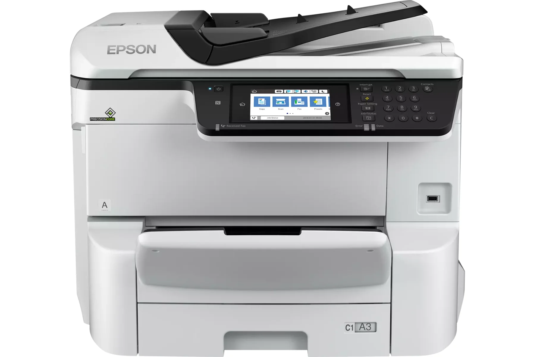 Multifunkčná tlačiareň Epson WorkForce Pro WF-C8610DWF Silver uspora nakladov