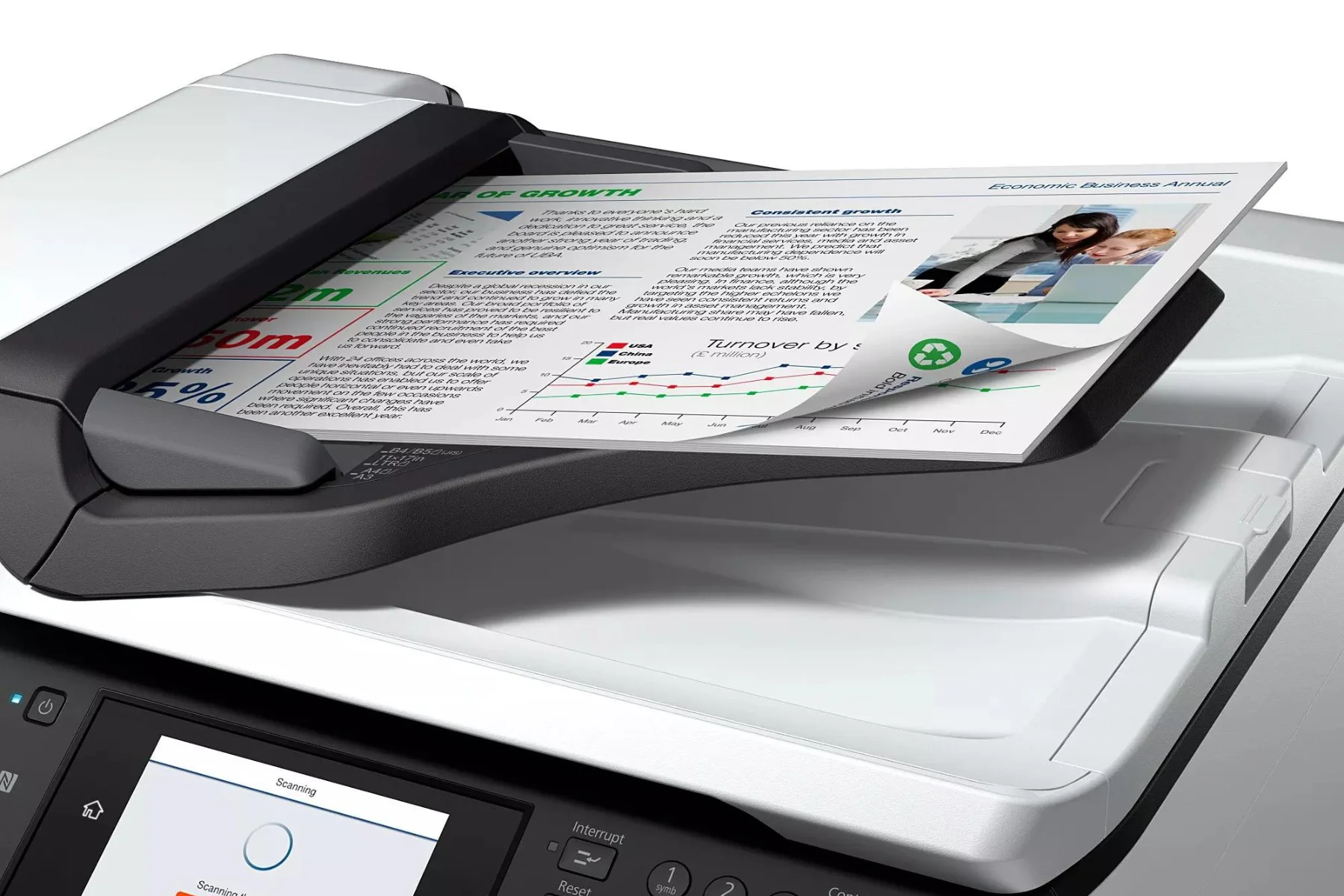 Multifunkčná tlačiareň Epson WorkForce Pro WF-C8610DWF Silver zivotne prostredie