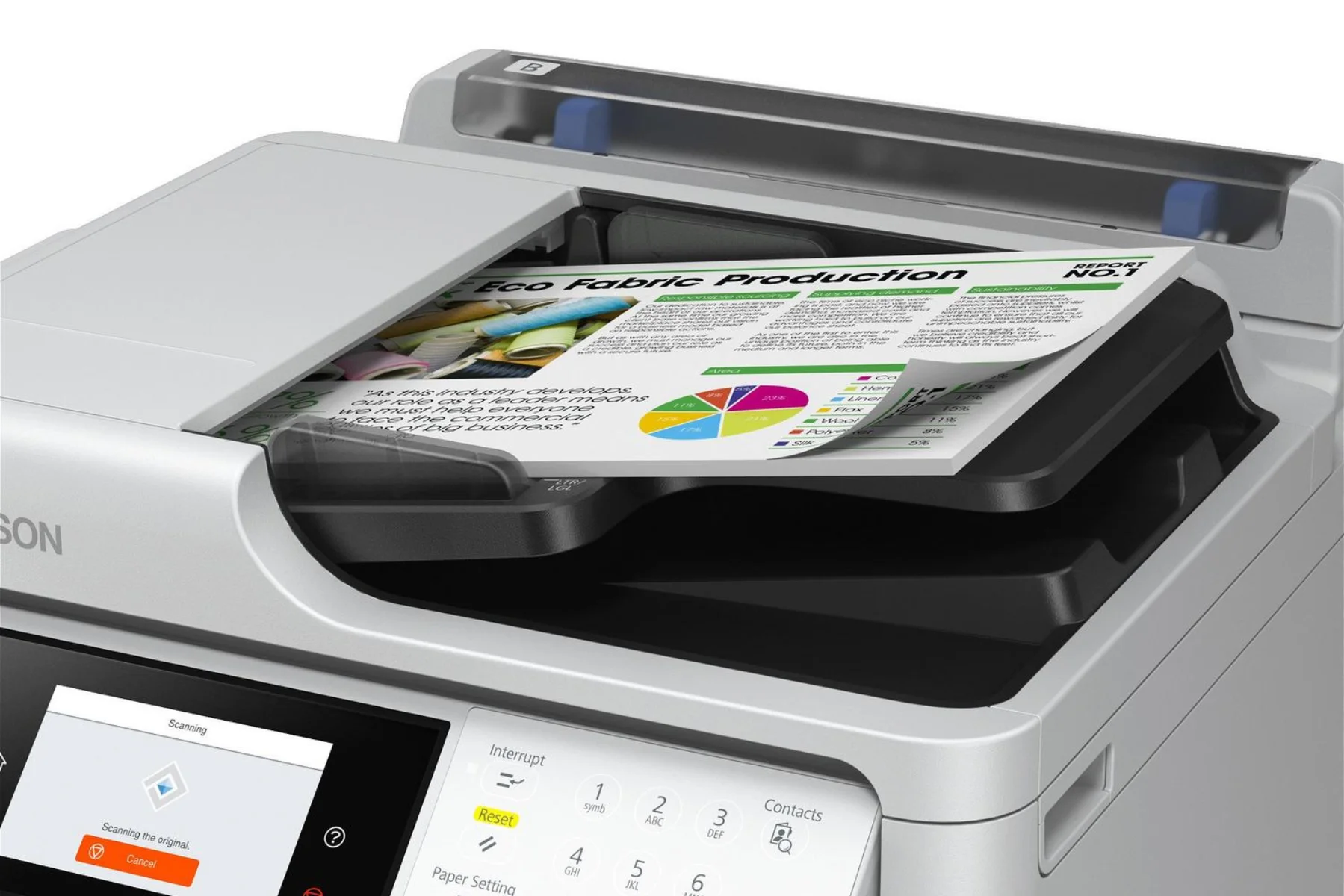 Atramentová tlačiareň Epson WorkForce Pro WF-M5899DWF White pre podniky