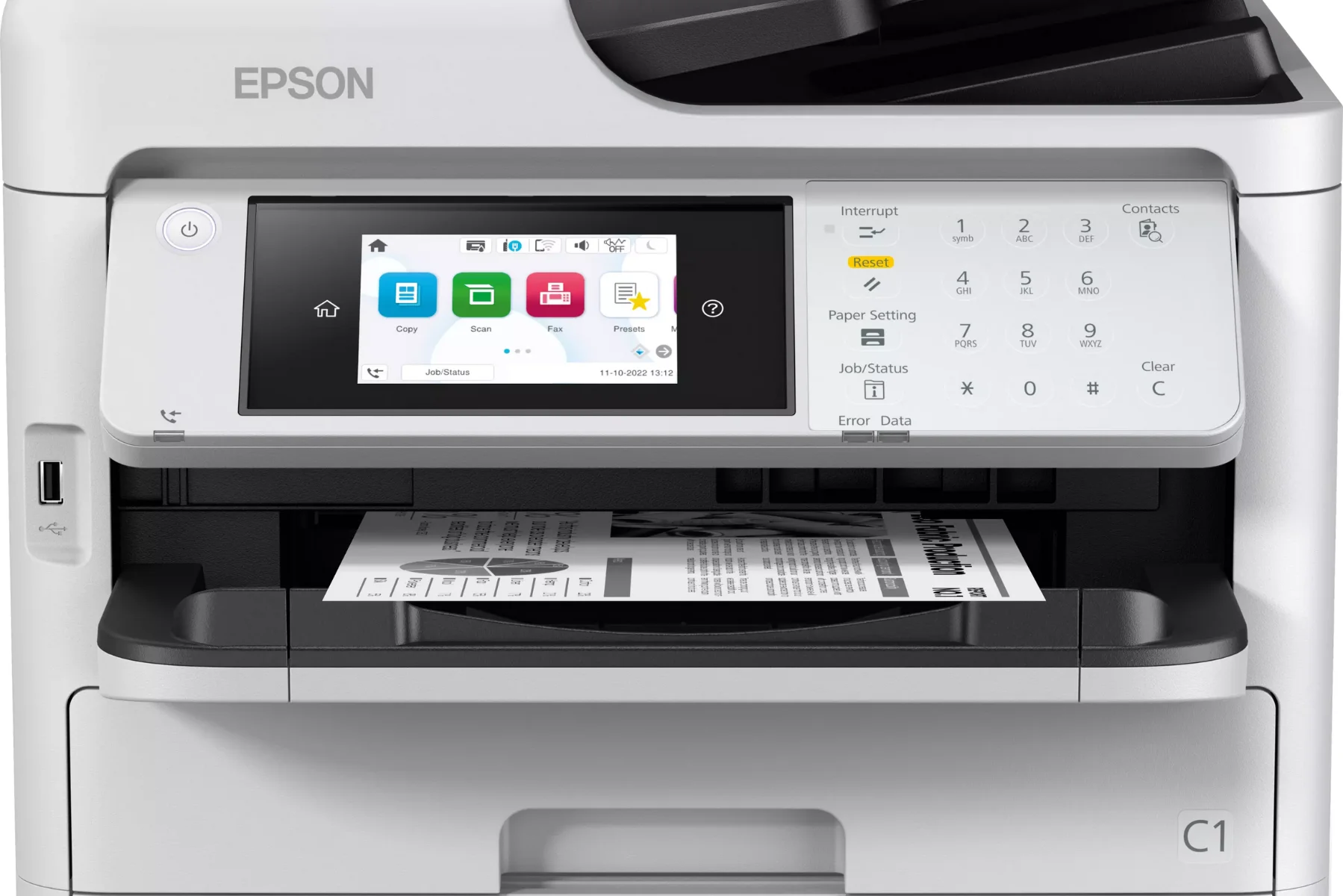 Atramentová tlačiareň Epson WorkForce Pro WF-M5899DWF White zivotne prostredie