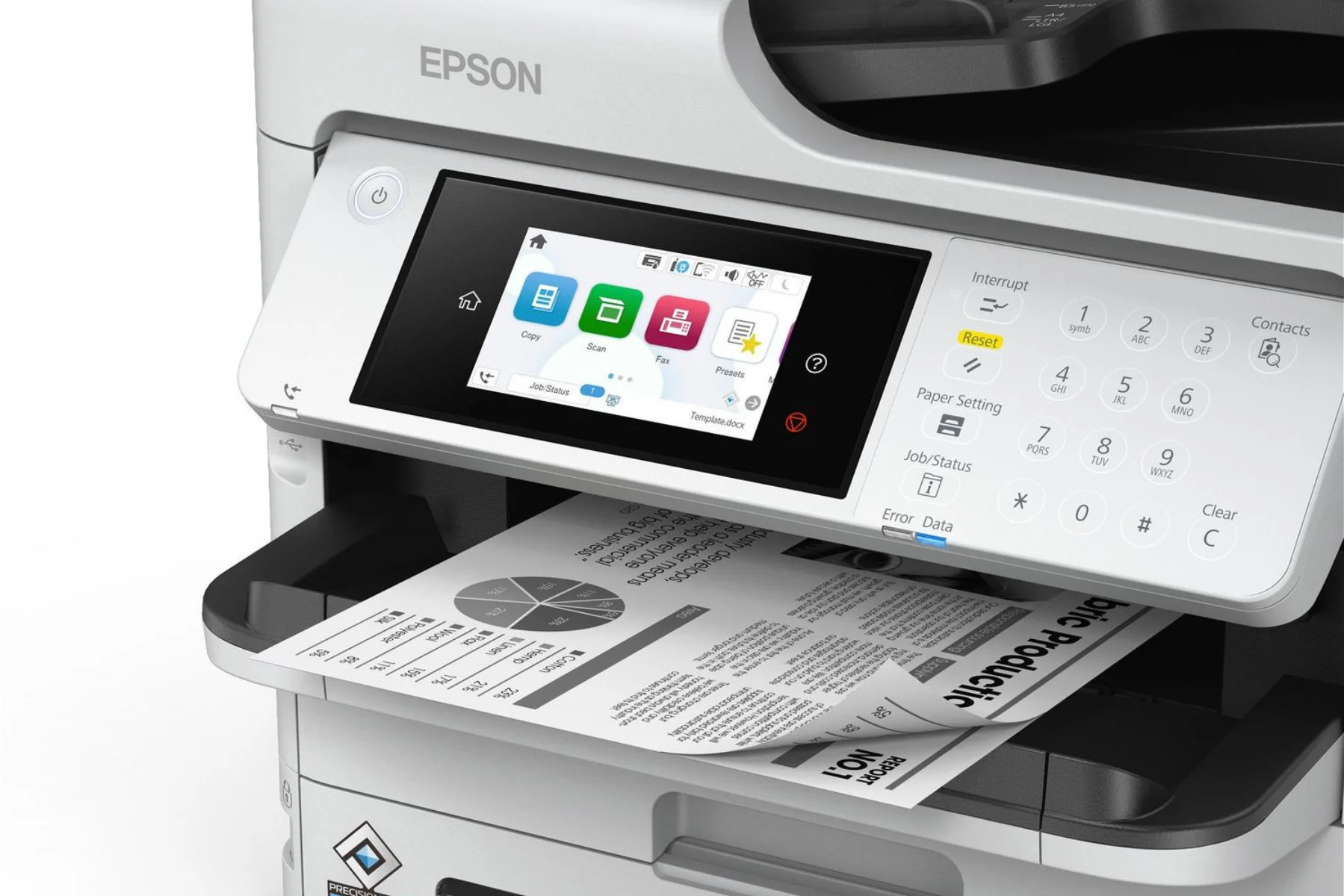 Atramentová tlačiareň Epson WorkForce Pro WF-M5899DWF White vysoka produktivita