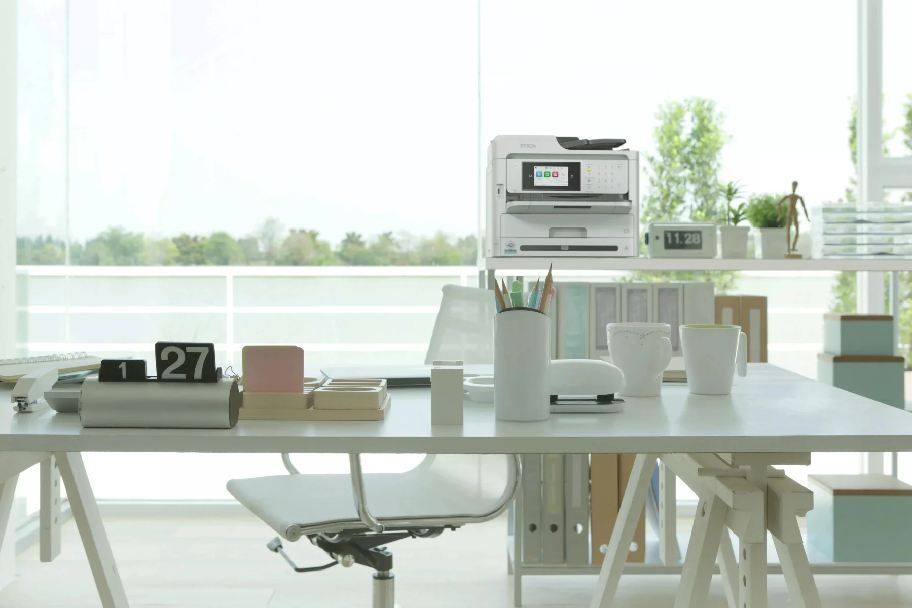 Atramentová tlačiareň Epson WorkForce Pro WF-M5899DWF White setrenie