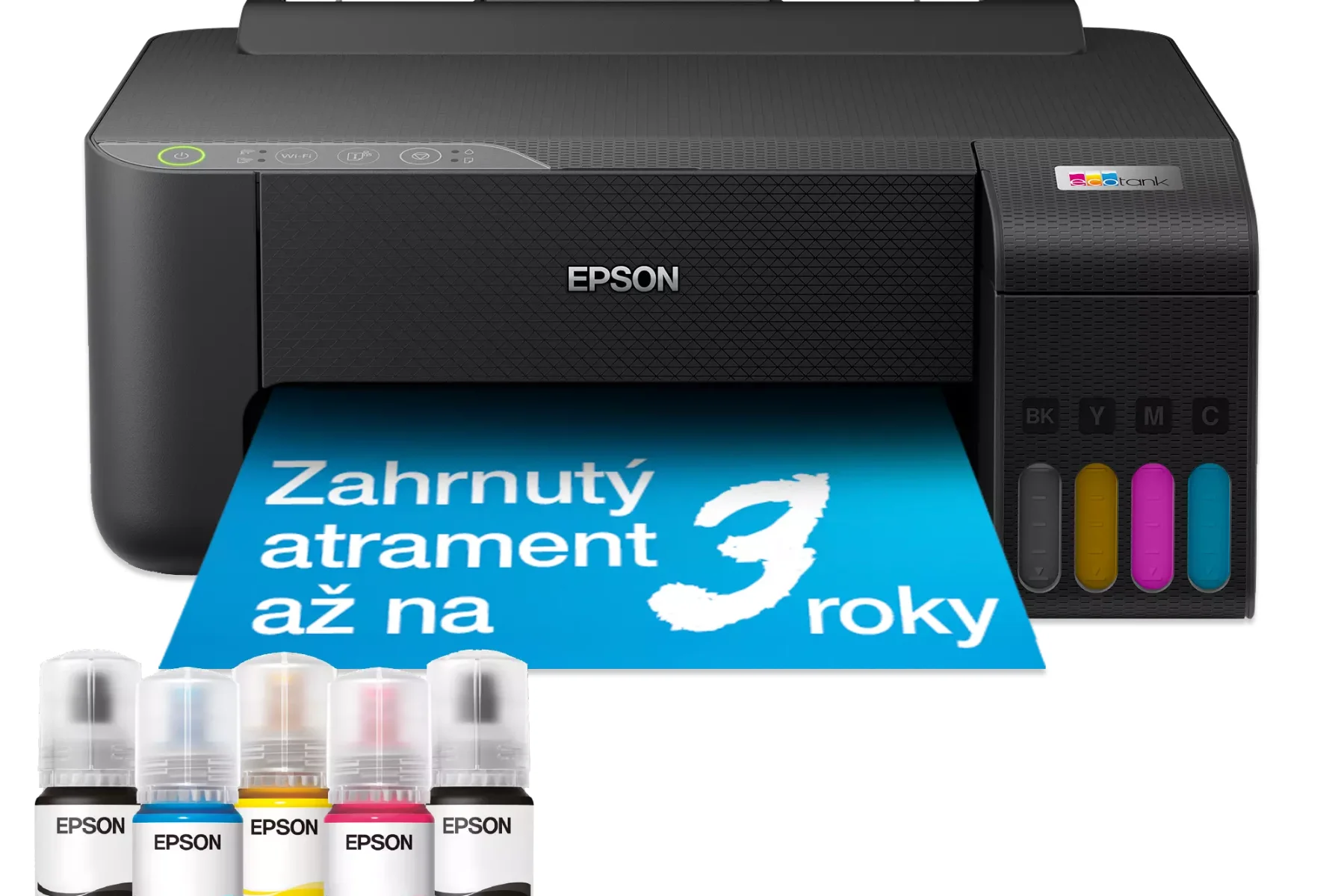 Atramentová tlačiareň Epson EcoTank L1230 wifi atrament na 3 roky