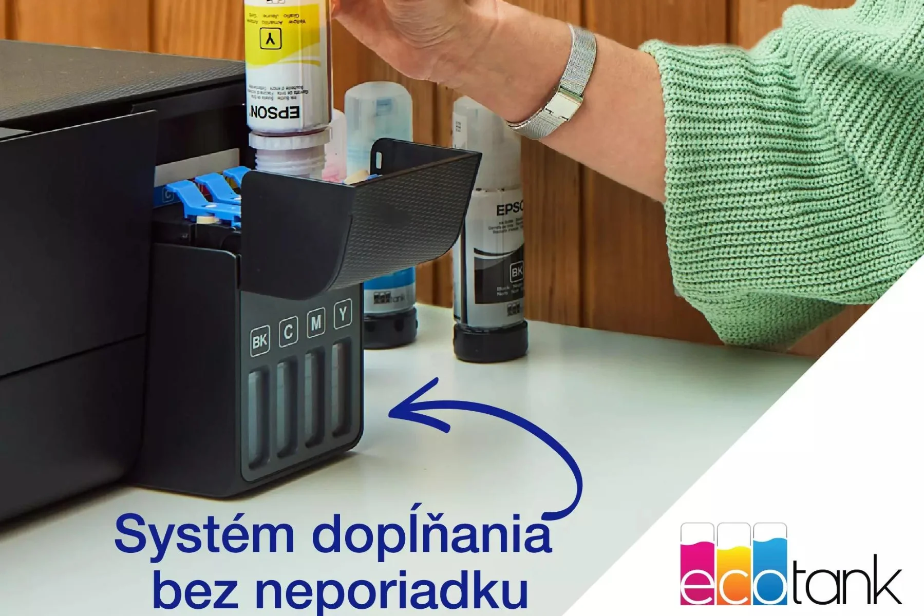 Atramentová tlačiareň Epson EcoTank L1230 velka kapacita