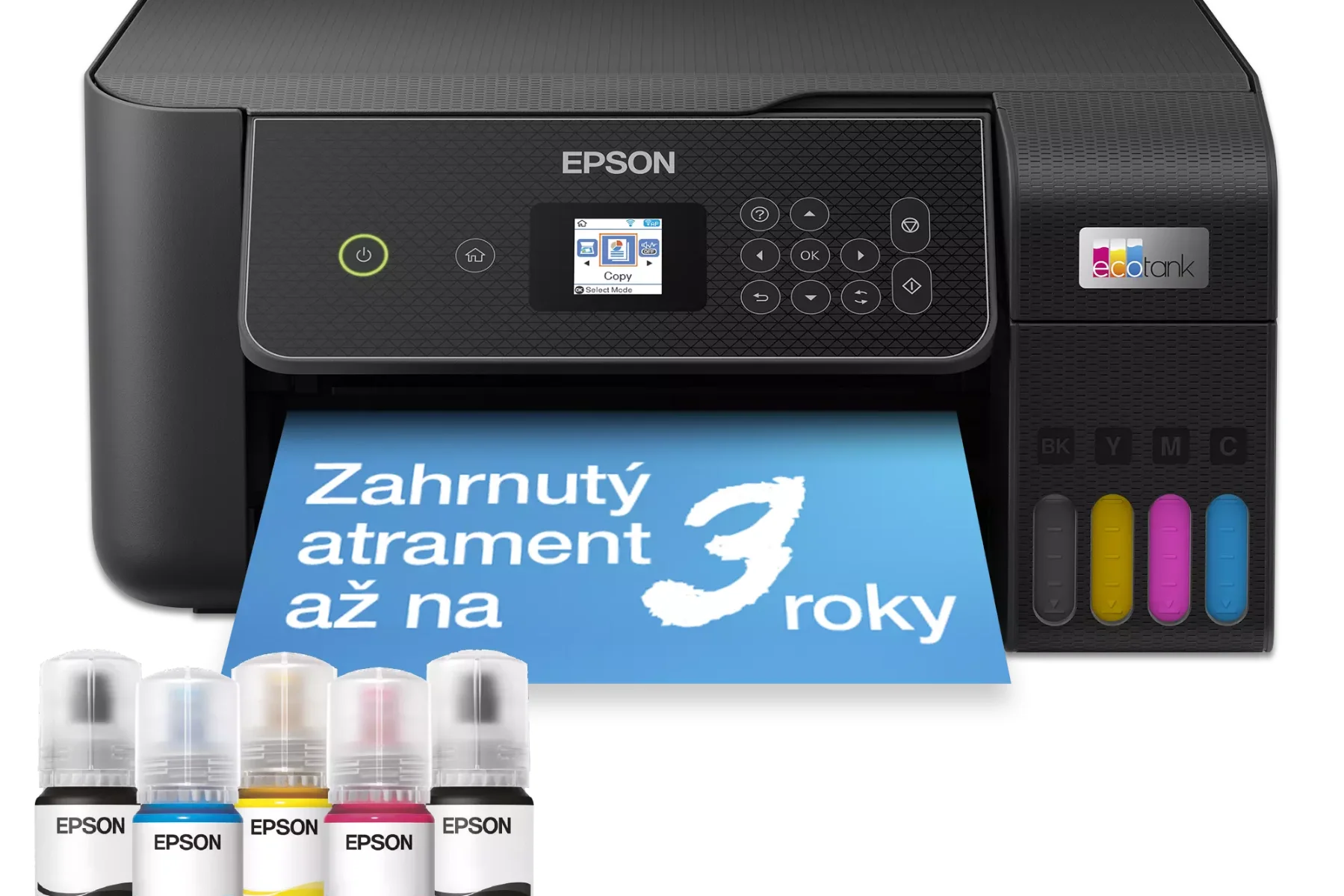 Atramentová tlačiareň Epson EcoTank L3280 wifi atrament na 3 roky