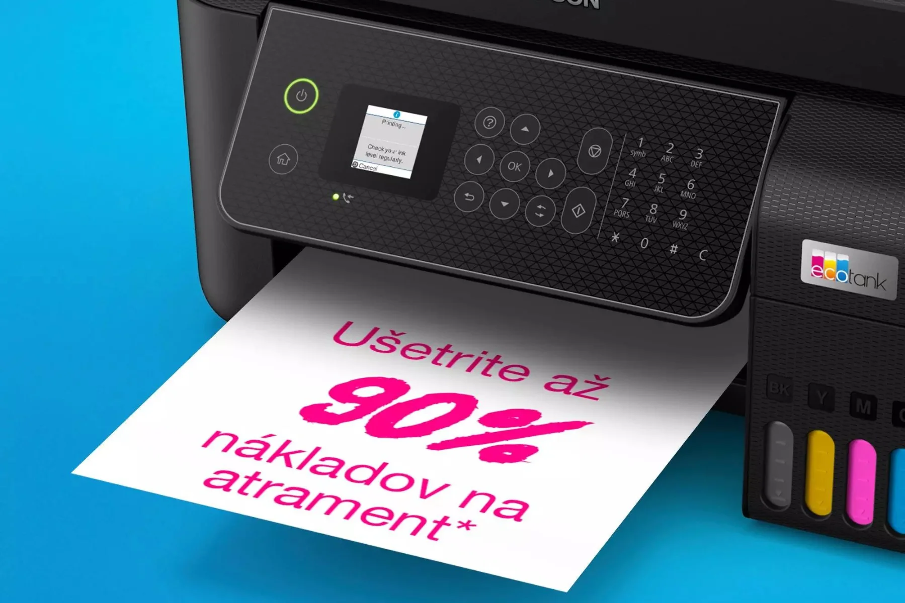 Atramentová tlačiareň Epson EcoTank L5310 setrenie nakladov