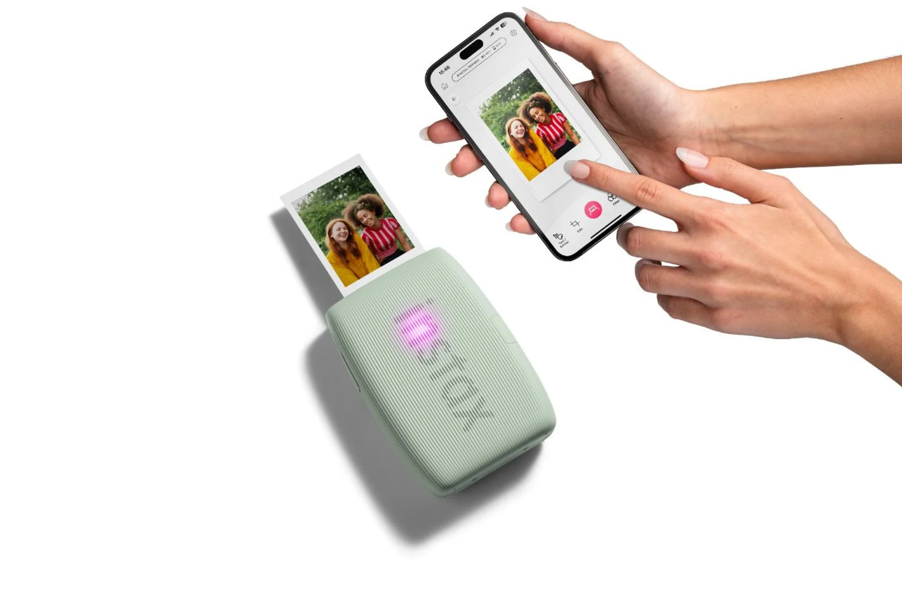 Termotlačiareň Fujifilm INSTAX MINI LINK3 Rose jednoducha tlac