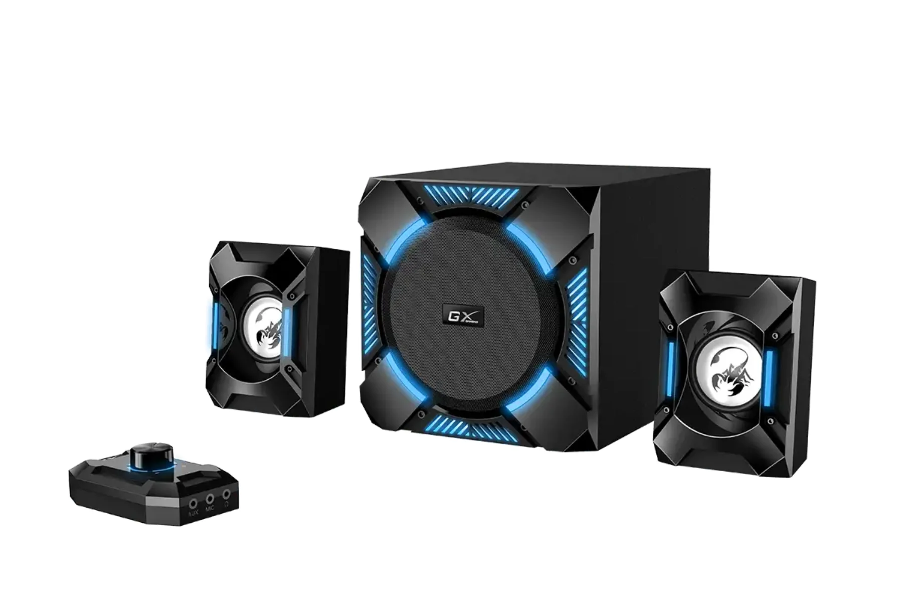 Herné reproduktory so subwooferom Genius GX Gaming SW-G2.1 1200 reproduktorovy system